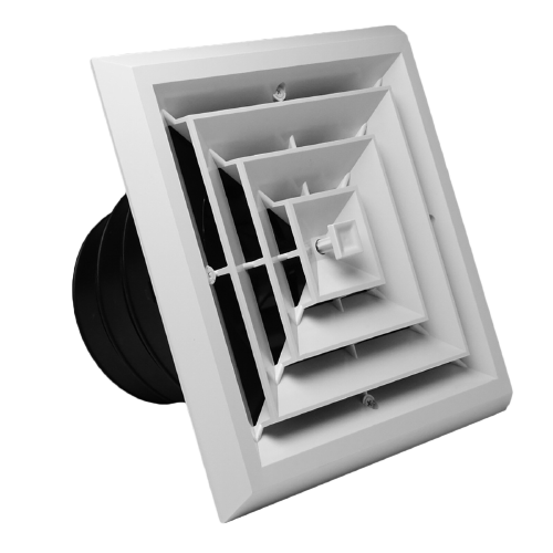 SQUARE AIRTEC CEILING DIFFUSER FOR 6, 7, 8